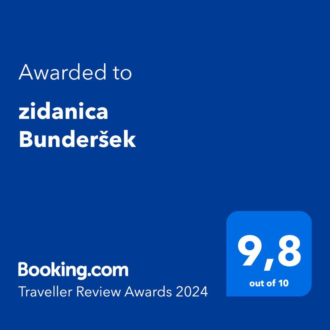 Zidanica Bundersek Leilighet Šentjanž Eksteriør bilde